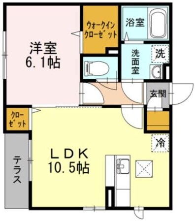 フィオーレの物件間取画像